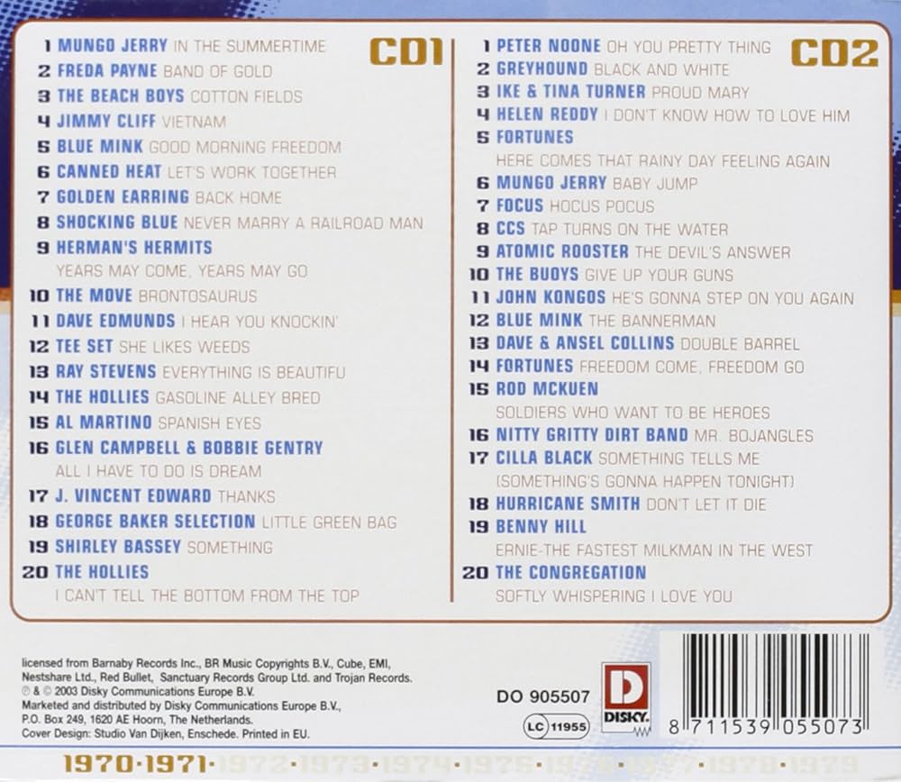 Amazon.co.jp: Best of 1970: ミュージック